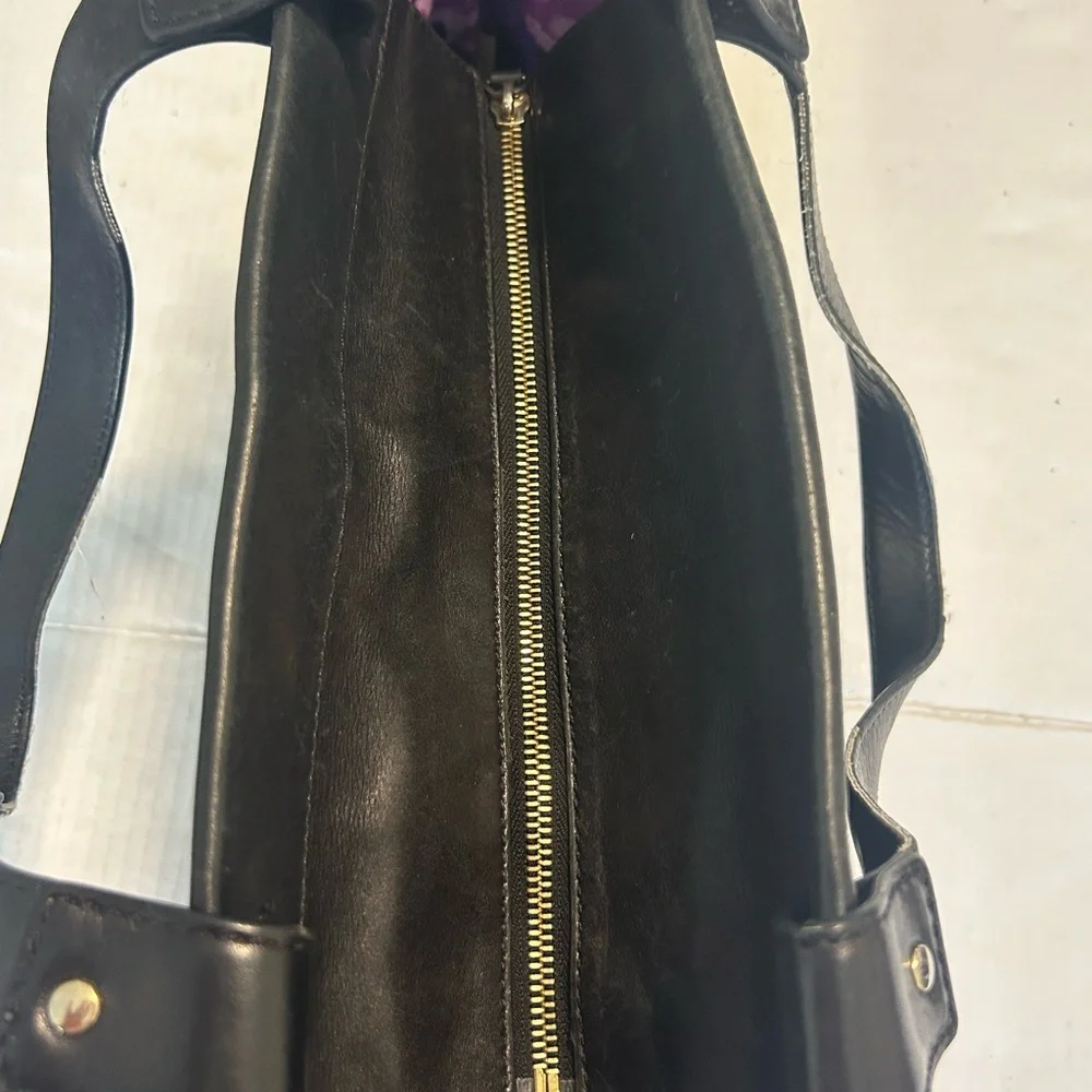 Kate Spade NEW YORK Savona Malea Black Structured Design tote as is